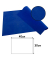 100 PROnappe Platzsets blau 30,0 x 40,0 cm