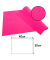 100 PROnappe Platzsets pink 30,0 x 40,0 cm