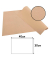 100 PROnappe Platzsets beige 30,0 x 40,0 cm