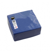 Servietten marineblau 2-lagig 20,0 x 20,0 cm