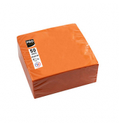 Servietten orange 2-lagig 20,0 x 20,0 cm