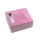 Servietten rosa 2-lagig 20,0 x 20,0 cm