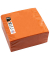 Servietten orange 2-lagig 19,0 x 19,0 cm