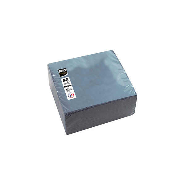 3281516238300 - Servietten grau 2-lagig 190 x 190 cm 3281516238300 40 Stück 3281516238300 - Servietten grau 2-lagig 190 x 190 cm 3281516238300 40 Stück