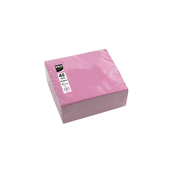 3281516238416 - Servietten rosa 2-lagig 190 x 190 cm 3281516238416 40 Stück 3281516238416 - Servietten rosa 2-lagig 190 x 190 cm 3281516238416 40 Stück