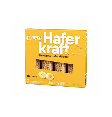 Haferkraft Banane Müsliriegel 4 Riegel