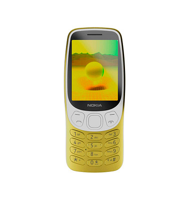 3210 4G Handy gelb