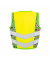Kinderwarnweste Action Sports ACTSPOSOCYWXS Fussball XS