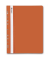 Schnellhefter Office to go 102015240, A4, orange, Polyvinylchlorid (PVC), Vorderdeckel transparent