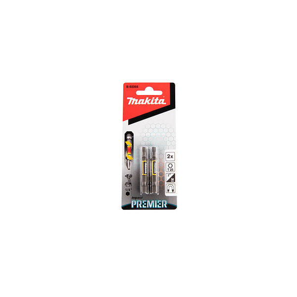 0088381570015 - E-03355 Impact Premier Screwdriver Bit - 2 Pieces 0088381570015 - E-03355 Impact Premier Screwdriver Bit - 2 Pieces