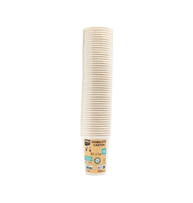50 PROnappe Einweg-Kaffeebecher 200,0 ml