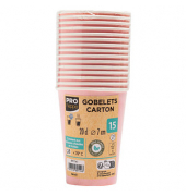 15 PROnappe Einweg-Kaffeebecher 200,0 ml