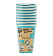 15 PROnappe Einweg-Kaffeebecher 200,0 ml