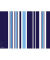 400 PROnappe Platzsets Bajadere Marineblau mehrfarbig 30,0 x 40,0 cm