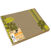 400 PROnappe Platzsets Natur mehrfarbig 30,0 x 40,0 cm