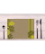 400 PROnappe Platzsets Natur mehrfarbig 30,0 x 40,0 cm