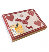 400 PROnappe Platzsets Höhenlage mehrfarbig 30,0 x 40,0 cm