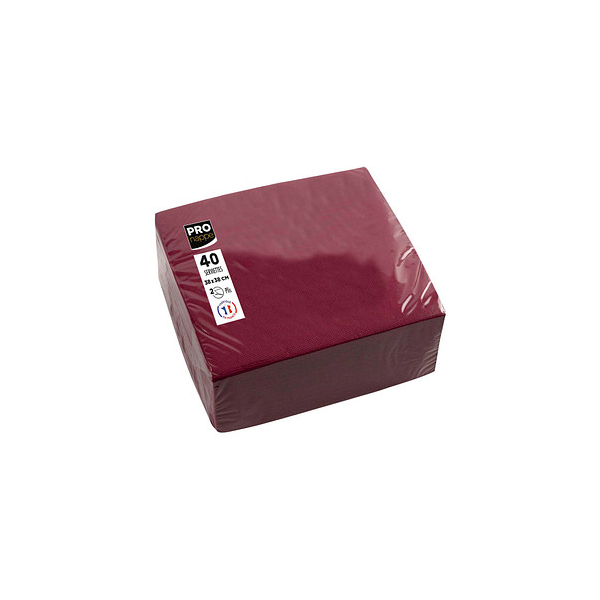 3281516238089 - Servietten bordeaux 2-lagig 190 x 190 cm 3281516238089 40 Stück 3281516238089 - Servietten bordeaux 2-lagig 190 x 190 cm 3281516238089 40 Stück