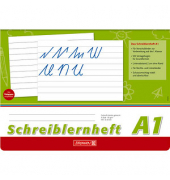Schreiblernheft 10-44001 / Lineatur A1, A4 quer, 90g, grün
