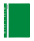 Schnellhefter 102015250, A4, grün, Polyvinylchlorid (PVC), Vorderdeckel transparent