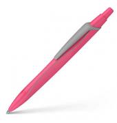 Kugelschreiber Reco pink Schreibfarbe blau