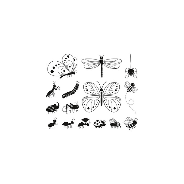 4005329157387 - Motivstempel-Set Insekten 4005329157387 HEYDA 4005329157387 - Motivstempel-Set Insekten 4005329157387 HEYDA