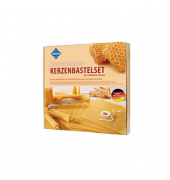 Bastelset Kerzen aus Bienenwaben gelb
