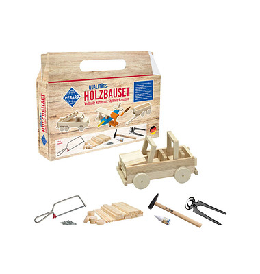 Bastelset Holzbau braun