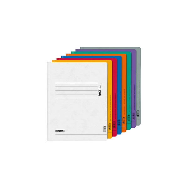 4061947117707 - Schnellhefter FACT!plus 102010695 A4 weiß gelb orange rot blau grün violett grau Pressspankarton 375g 4061947117707 8 Stück 4061947117707 - Schnellhefter FACT!plus 102010695 A4 weiß gelb orange rot blau grün violett grau Pressspankarton 375g 4061947117707 8 Stück
