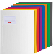 Schnellhefter FACT!pp 102015095, A4, weiss/gelb/orange/rot/blau/grün/violett und grau, Polypropylen (PP), Vorderdeckel transluze