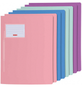 Schnellhefter FACT!pp 102015098, A4, 2x pastellpink/2x pastellviolett/2 x pastellmint und 2x pastellblau, Polypropylen (PP), Vor
