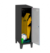 Spind SIMONLOCKER DISM SINGLE anthrazit, grau 8425437120374, 1 Schließfach 30,0 x 50,0 x 101,5 cm