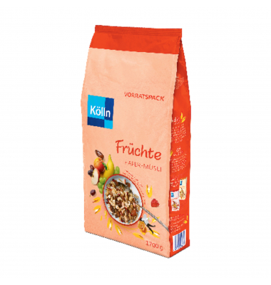 Kölln Müsli Früchte Hafer 10133000 1.700g ohne Zuckerzusatz