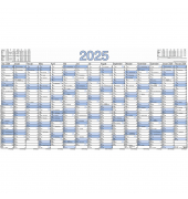 Plakatkalender 917-0015, 15 Monate / 1 Seite, 140x77cm, 2026