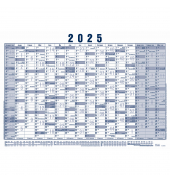 Plakatkalender 918-0015, 16 Monate / 1 Seite, 100x70cm, 2025