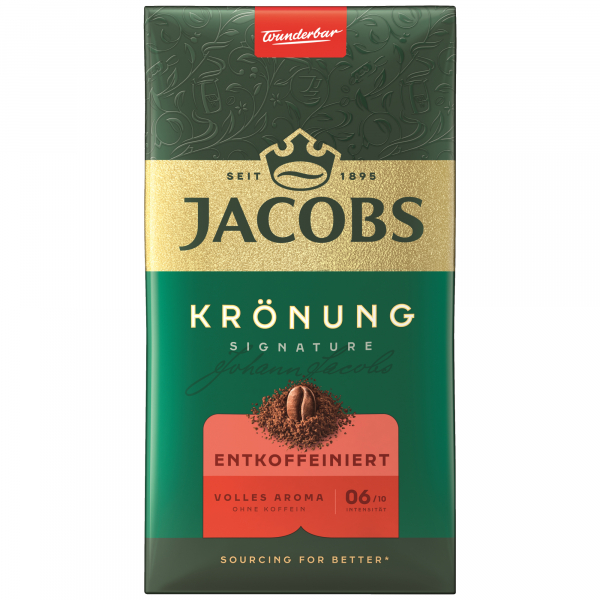 8711000708774 - Kaffee Krönung Signature entkoffeiniert 4091345 500g gemahlen im Vakuumbeutel 8711000708774 500 Gramm