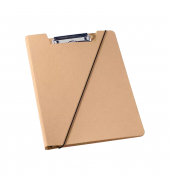Klemmbrettmappe Natural Carta 125024979, natur, Recyclingkarton