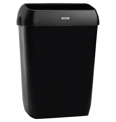 M&uuml;lleimer mit Deckel 50 Liter schwarz 92285 