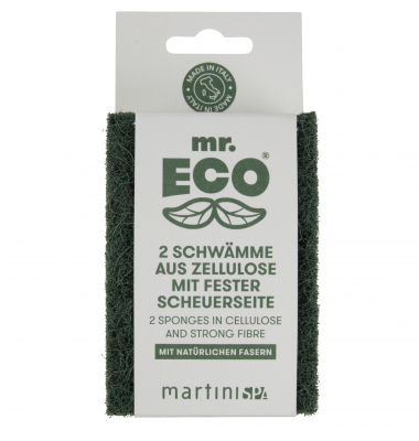 mr. ECO Schwamm H513X feste Scheuerseite 2St