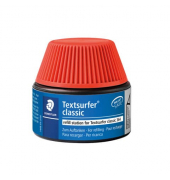 Textmarker-Nachf&uuml;lltinte Textsurfer classic Refill, 48864-2, rot