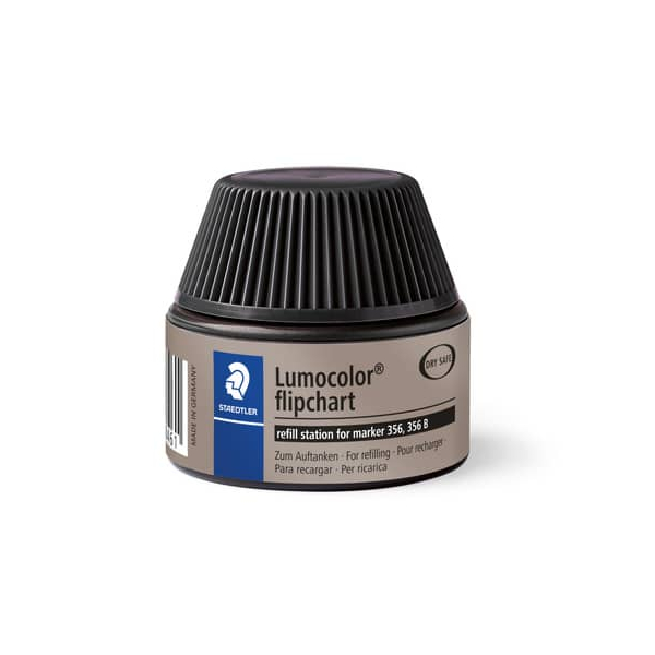 4007817488461 - STAEDTLER 488569 - Nachfüllstation Lumocolor Flipchart Marker 356 356 B schwarz