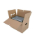 Umzugskarton 9352 braun, bis DIN A3+, innen 500x350x370mm, Wellpappe 2-wellig