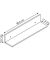Wandregal Elma eiche, hell 80,0 x 17,3 x 15,7 cm