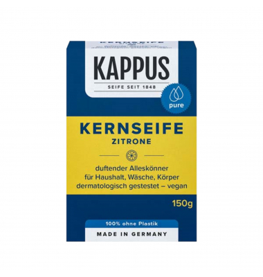 Kappus Kernseife Zitrone 14630 150g Kappus Kernseife Zitrone 14630 150g