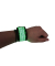 Reflektor-Armband Snap grün 34,0 cm