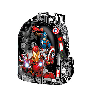 Rucksack Kunststoff schwarz, rot Rucksack Kunststoff schwarz, rot