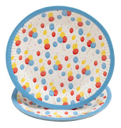 10 PROnappe Pappteller Ballons Ø 23,0 cm