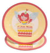 10 PROnappe Pappteller Fee Ø 23,0 cm