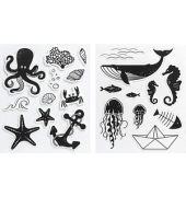 Motivstempel-Set Maritim 10,0 - 55,0 mm