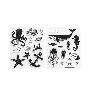 Motivstempel-Set Maritim 10,0 - 55,0 mm